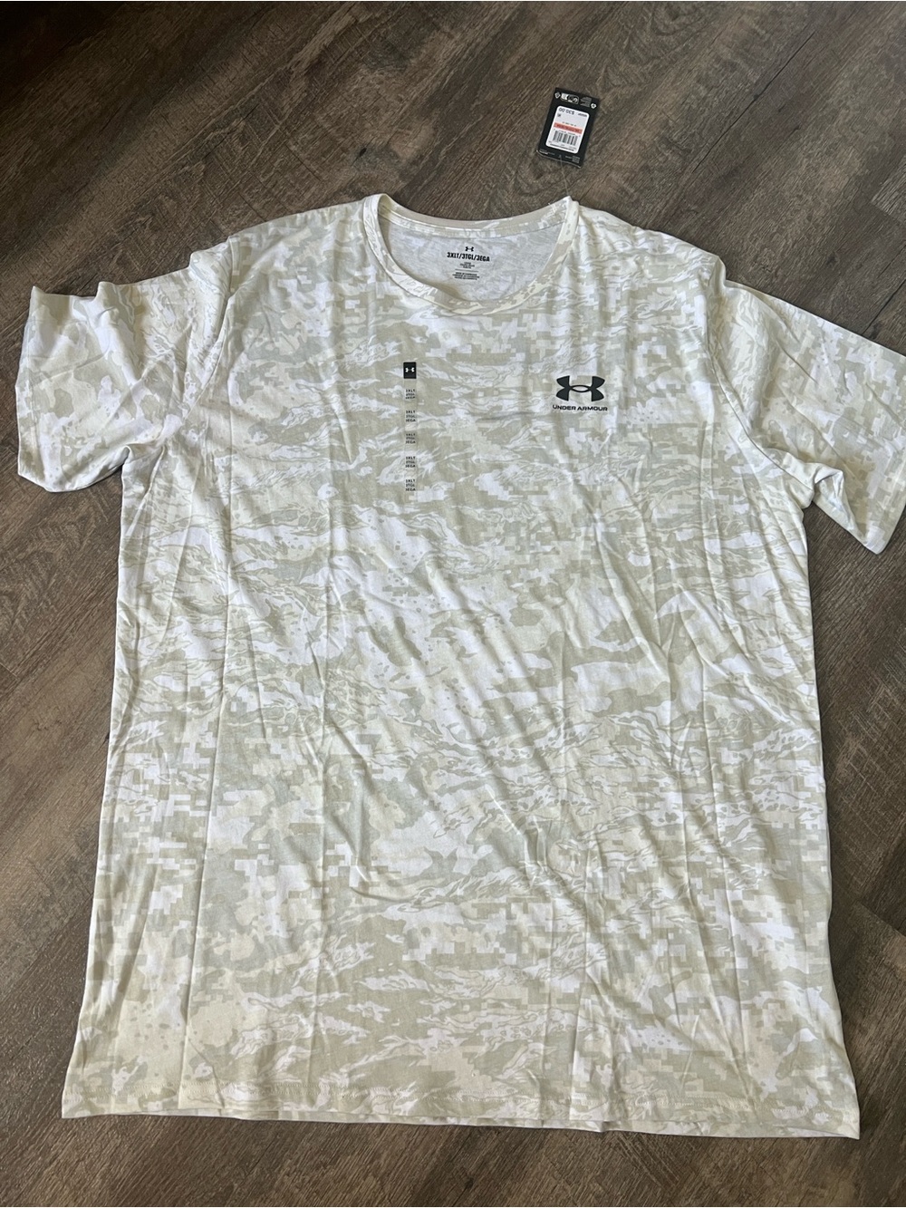 Under Armour ABC Camo Short Sleeve Tee-Size 3XL Tall‎